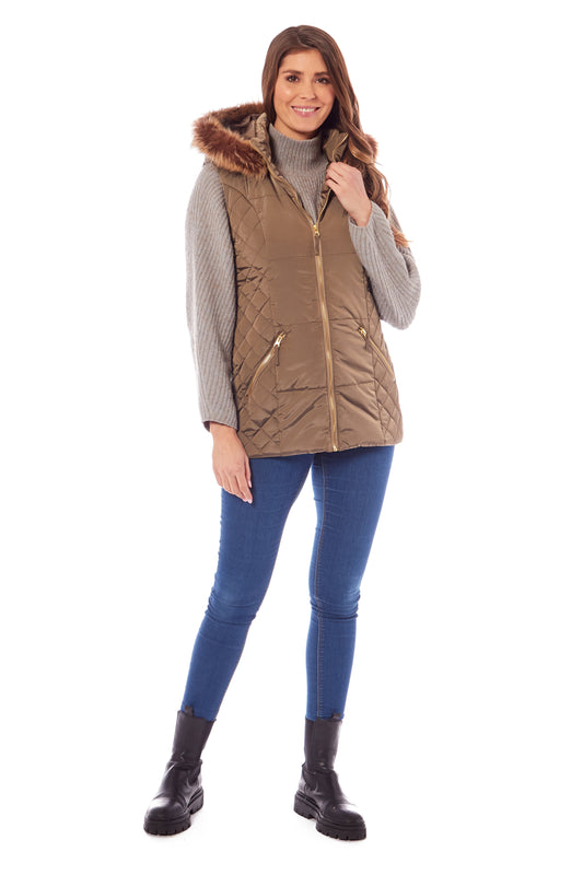 Harley Light Brown Gilet