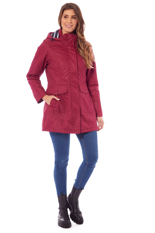 Heidi Cerise Coat