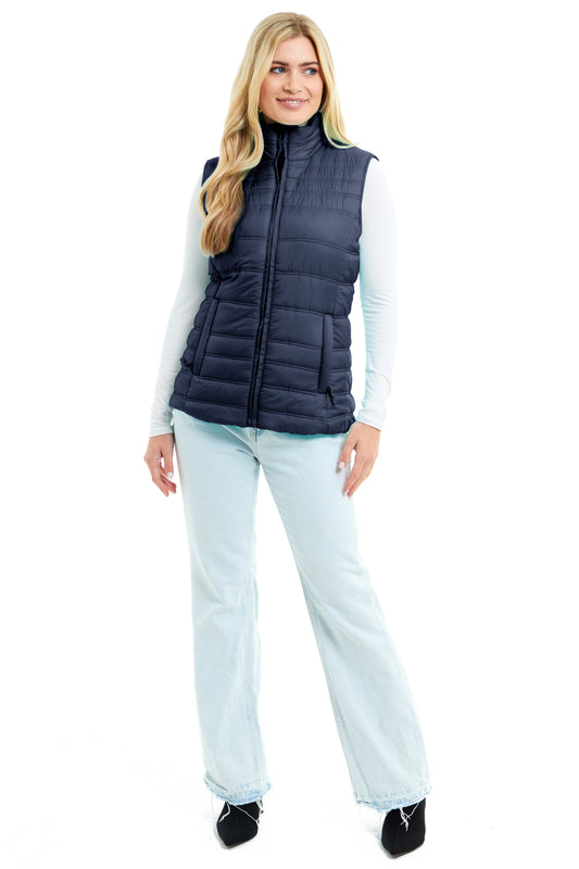 Vanessa Navy Gilet