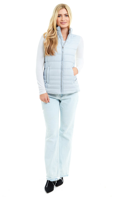 Vanessa Light Blue Gilet