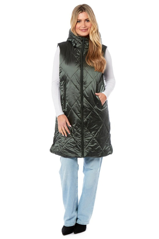 Kyla Teal Padded Gilet