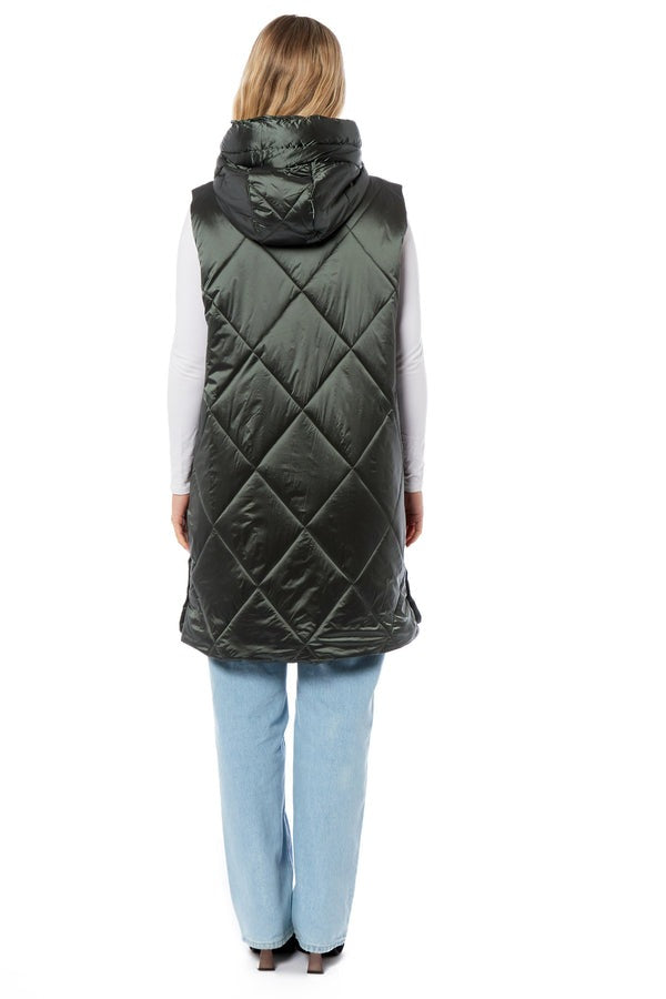 Kyla Teal Padded Gilet